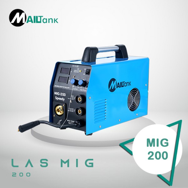 Mesin Las Mig Mag (3In1) Co2 Bisa Tanpa Gas Co Mailtank Mig 200 Tig Argon Mma Multi Fungsi