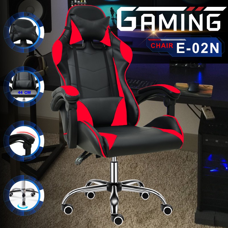 HTD Kursi Gaming Chair Comfortable Premium Quality E02N