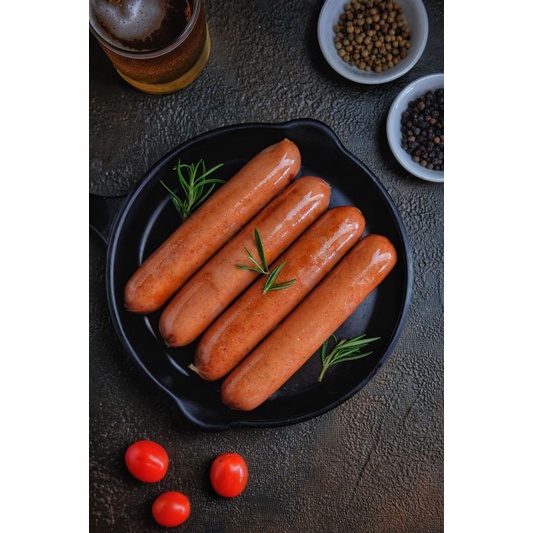 Jual Halal Nikmat Beef frank hot dog sausage Indonesia