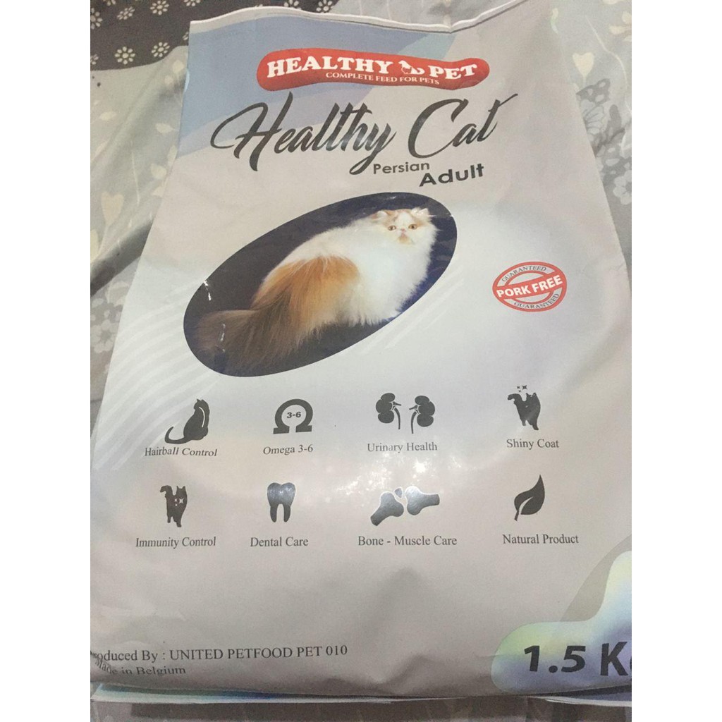 Jual Healthy Pet Cat Adult Persian 1.5Kg - Makanan Kucing - Cat Food Indonesia|Shopee Indonesia