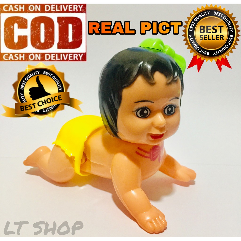 Jual Promo Mainan Anak Bayi Merangkak / Mainan Anak Perempuan / Laki - Laki / Crawling Dancing Baby Murah | Shopee Indonesia
