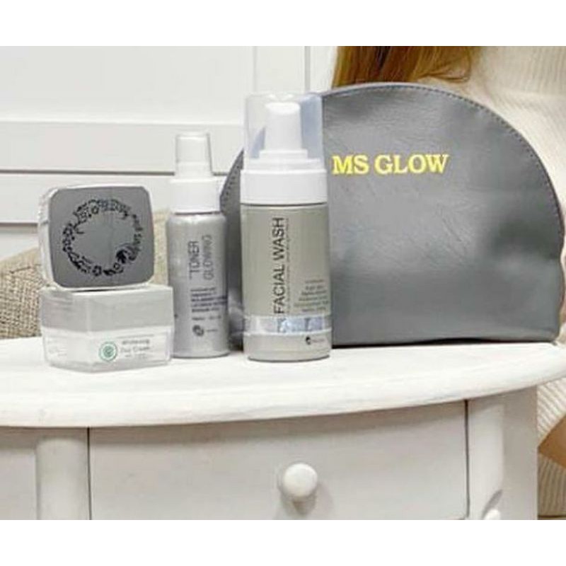 Jual paket wajah ms glow original Indonesia