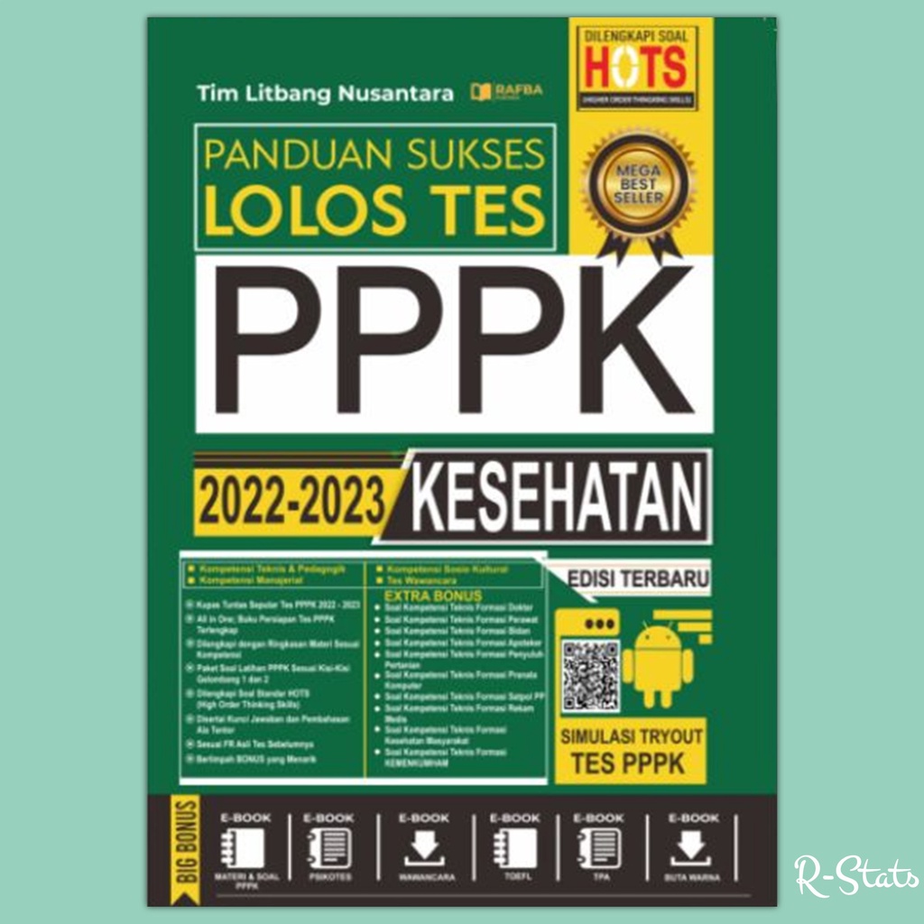 Jual Buku Latihan Soal Ujian Tes Masuk CPNS PPPK Perawat Bidan Dokter