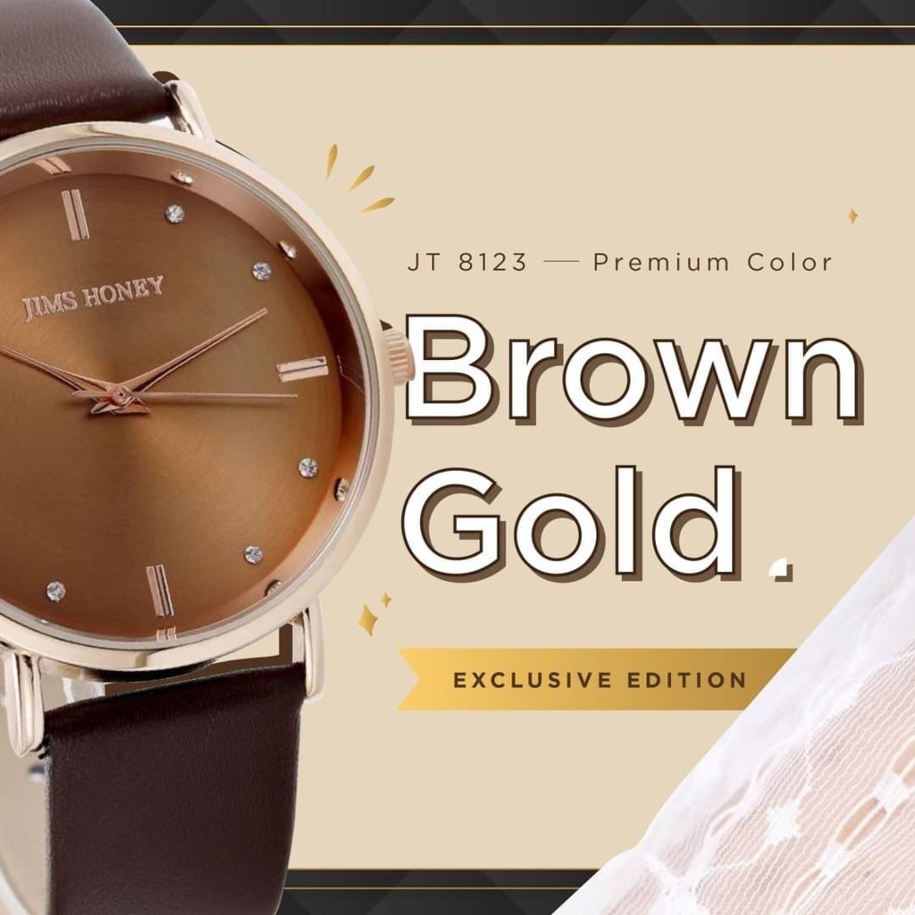 Jual Jims Honey Jam Tangan Wanita Kode 8123 Exclusive Limited Edition