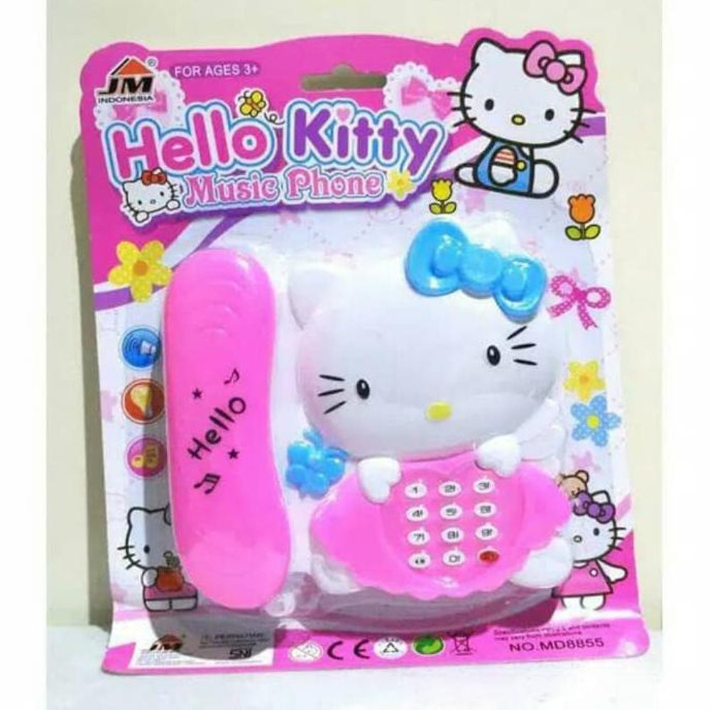 Jual Mainan Anak Perempuan Telepon Music Phone Telpon | Shopee Indonesia