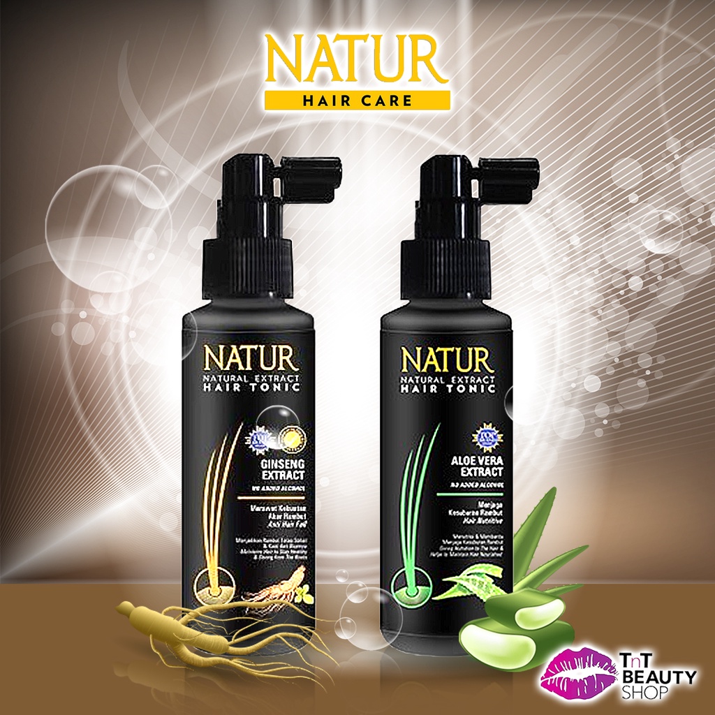 Jual NATUR Natural Extract Hair Tonic 50ml 90ml Shopee Indonesia