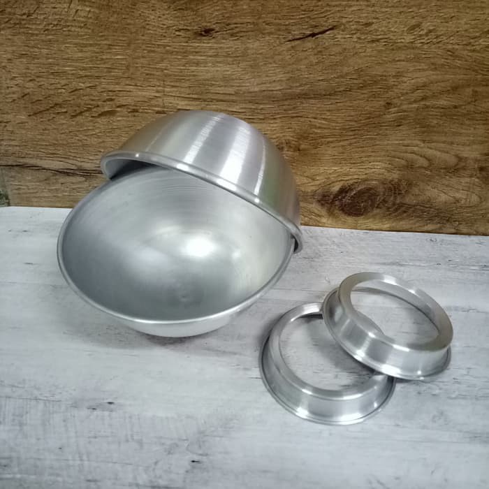 LOYANG KUE SETENGAH BOLA ALUMUNIUM UKURAN 20CM / LYBOLA20 | Shopee Indonesia