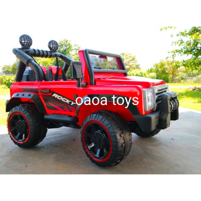 Jual Mainan Mobil Aki Cas Anak Rocky Volta-5008 Makassar | Shopee Indonesia