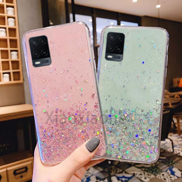 Kesing HP OPPO A54 4G A15 A15S A33 A53 A92 A52 Soft TPU Motif Starry