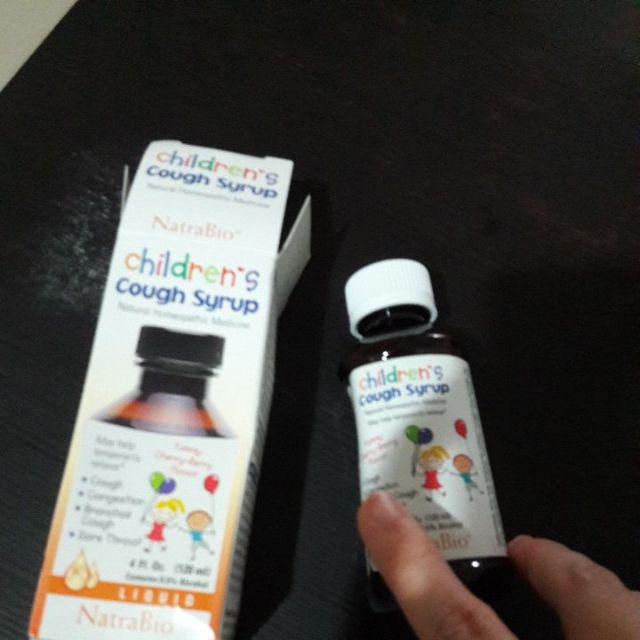 NatraBio, Children&rsquo;s Cough Syrup, Yummy Cherry-Berry Flavor, 4 fl oz (120  ml) | Shopee Indonesia