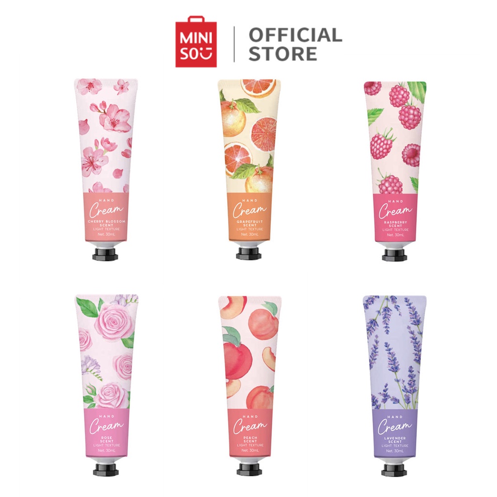 Jual Miniso HAND CREAM / LOTION KRIM TANGAN 30mL Moisturizing Floral