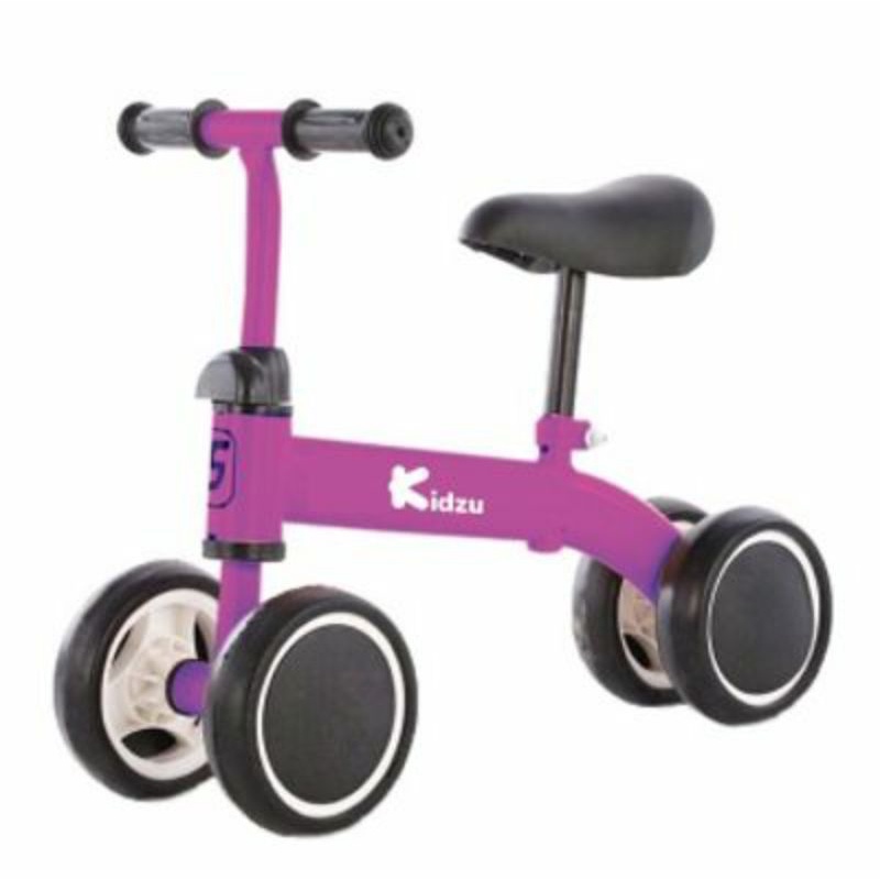 Kidzu Sepeda Latihan Berdiri dan Keseimbangan Bayi Roda 4 Push Bike