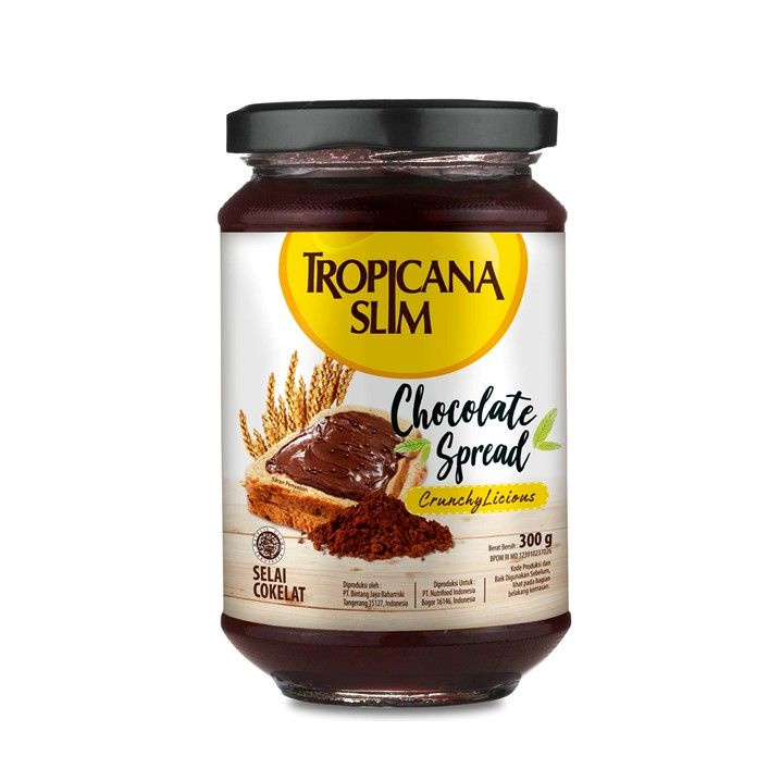 Jual Tropicana Slim Chocolate Spread 300G | Shopee Indonesia