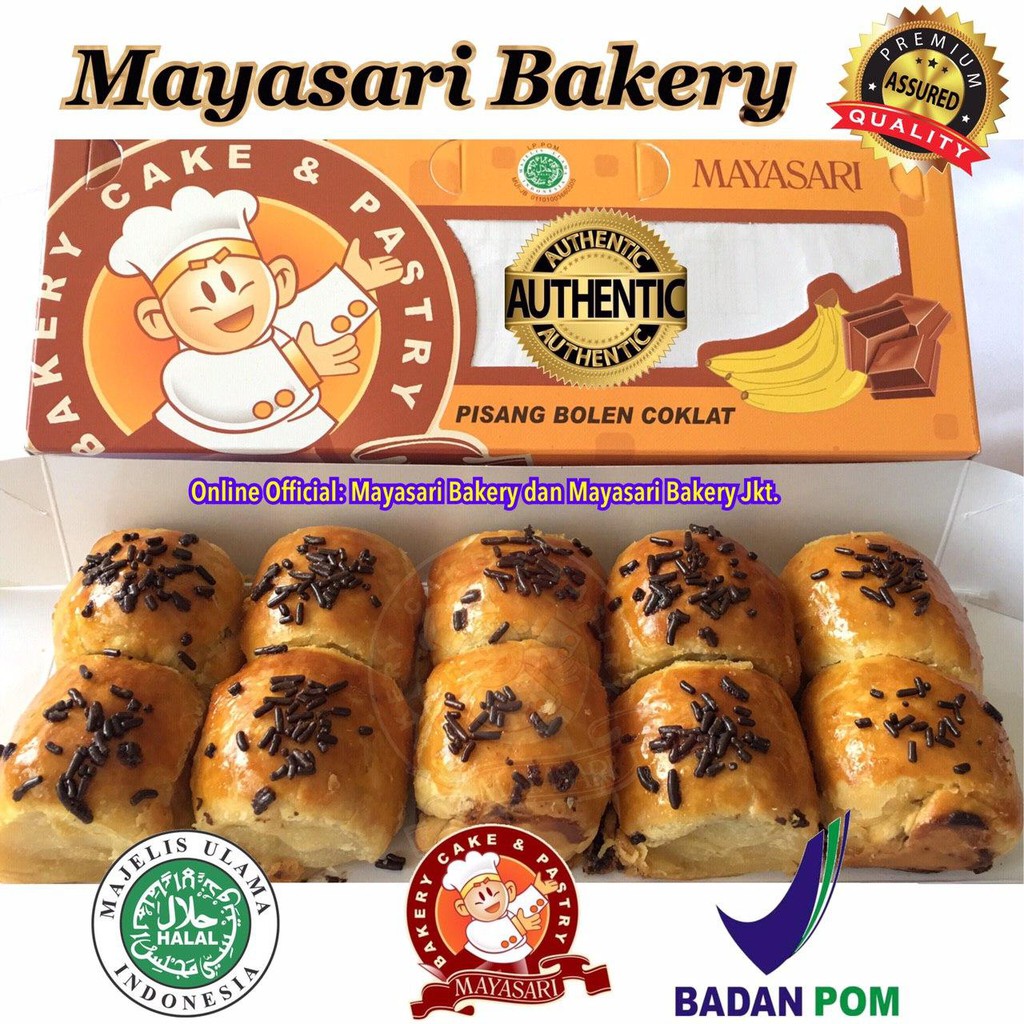 Jual Mayasari Bolen Pisang Coklat - Bolen Molen Bandung | Shopee Indonesia