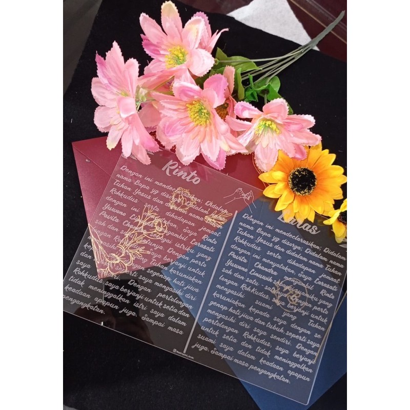 wedding vows / Vows / Janji pernikahan / janji nikah