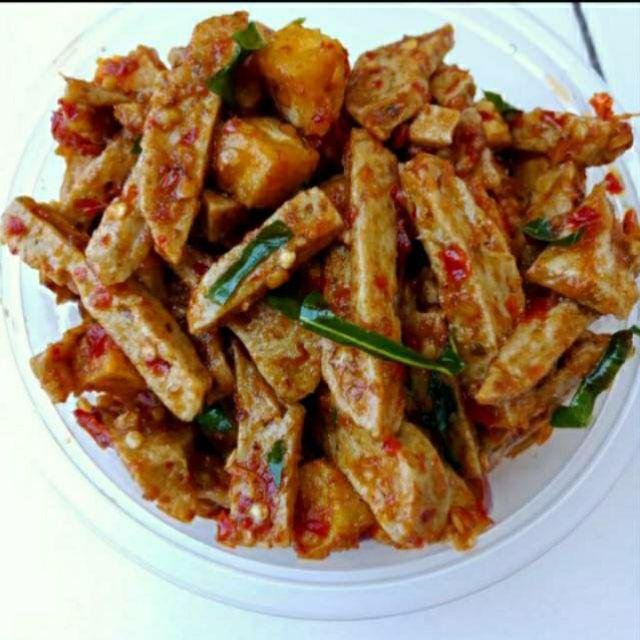Resep Basreng Pedas Daun Jeruk / Resep Basreng Pedas Daun Jeruk Basreng
