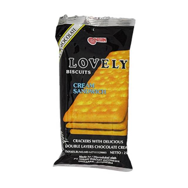 Jual Biskuit Nissin Lovely Rasa Coklat 25Gr X 10Bks | Shopee Indonesia