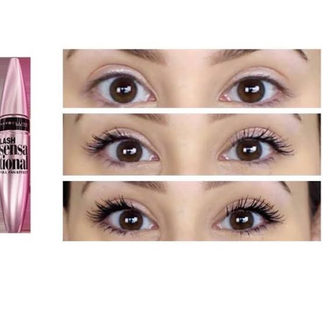 Jual Maybelline Lash Sensational Waterproof Mascara | Shopee Indonesia