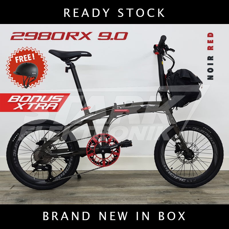 Pacific 2980 RX 9.0 Sepeda Lipat Folding Bike Shopee Indonesia