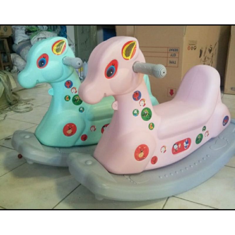 Jual Ride On Horse Mainan Kuda Kudaan Original Plastik Hdpe Tebal Kuat Baby Kid Toys Jungkat Jungkit Anak | Shopee Indonesia