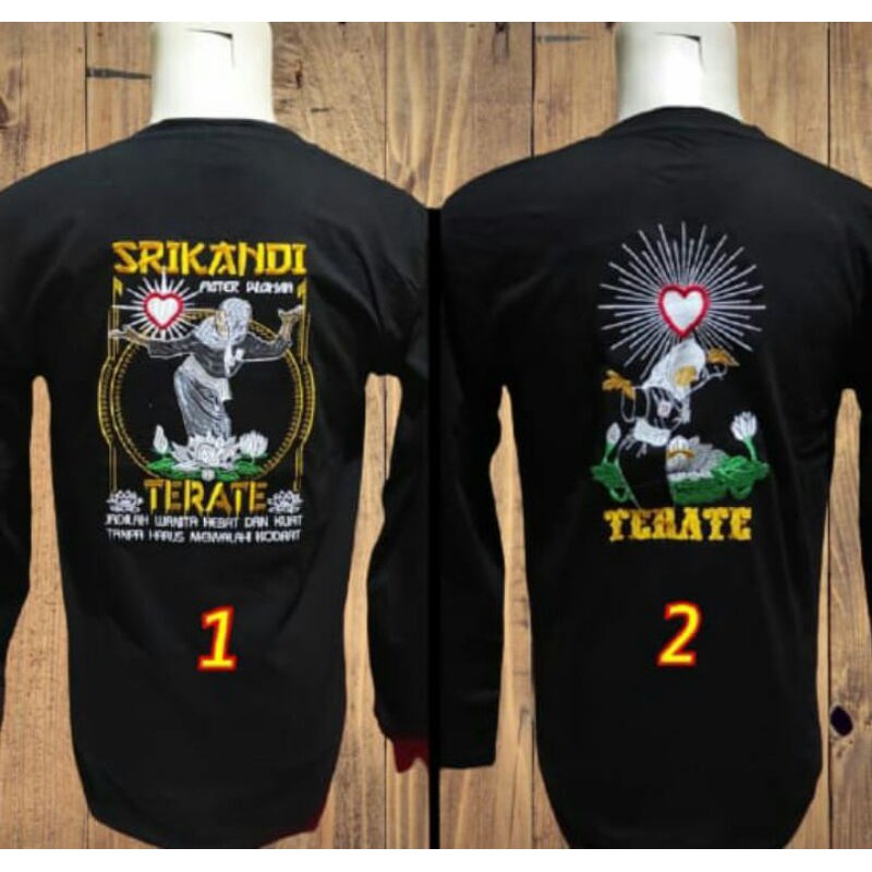 Jual Kaos Terate Lengan Panjang Srikandi Desain Baju Desain Kaos