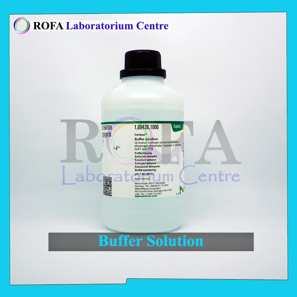 Jual Larutan Buffer / Buffer Solution / Penyangga pH 7 Eceran Merck 100 mL Shopee Indonesia