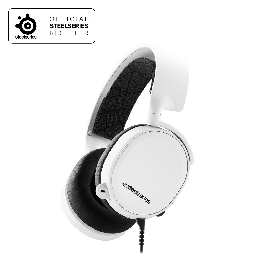 Jual Steelseries Arctis 3 White 2019 Edition - Gaming Headset | Shopee Indonesia
