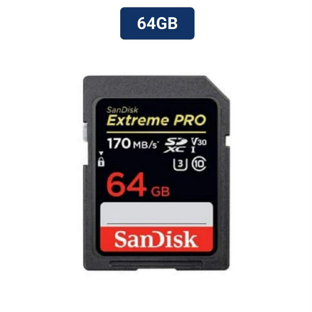 Jual Sandisk Extreme Pro Sdxc, 64Gb, V30, U3, C10, Uhs-I, 170Mb/S R, 90Mb/S W, Lifetime Limited | Shopee Indonesia