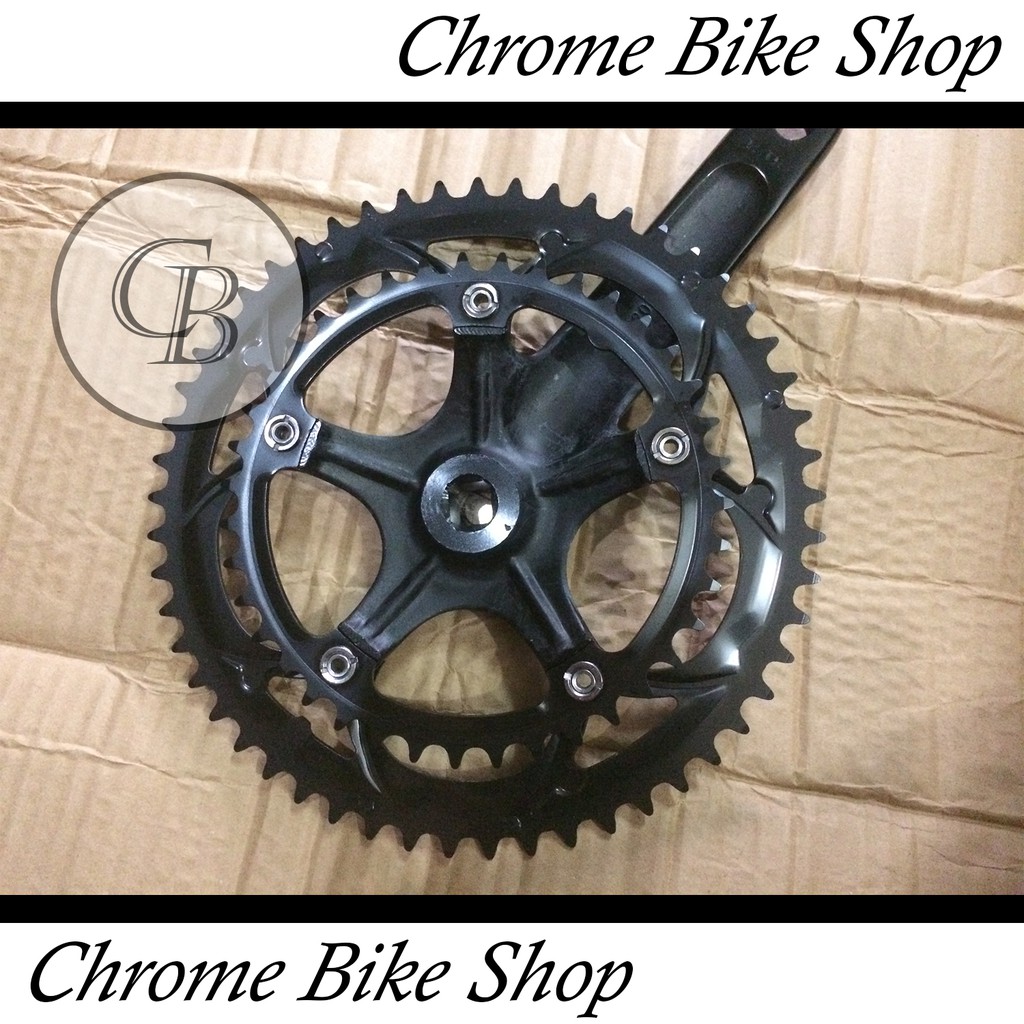 Jual Gir Gear Crank Crank Set Sepeda Balap Roadbike 2 Speed 53T 39T 170Mm Avand Hitam Murah Ori Original | Shopee Indonesia
