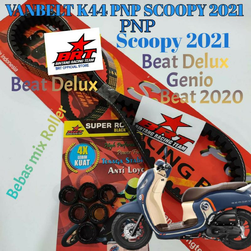 Jual V BELT BRT BEAT DELUXE VANBEL BRT GENIO SCOOPY STYLISH GENIO BEAT