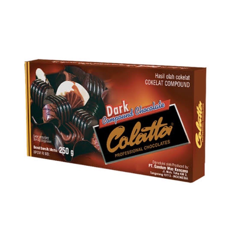 Jual Coklat Batang Colatta Dark Kemasan 250Gr | Shopee Indonesia