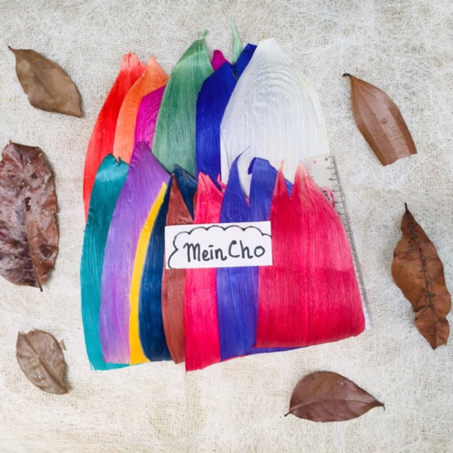 Klobot Jagung Kulit Jagung Aneka Pelepah Jagung Warna Properti Foto