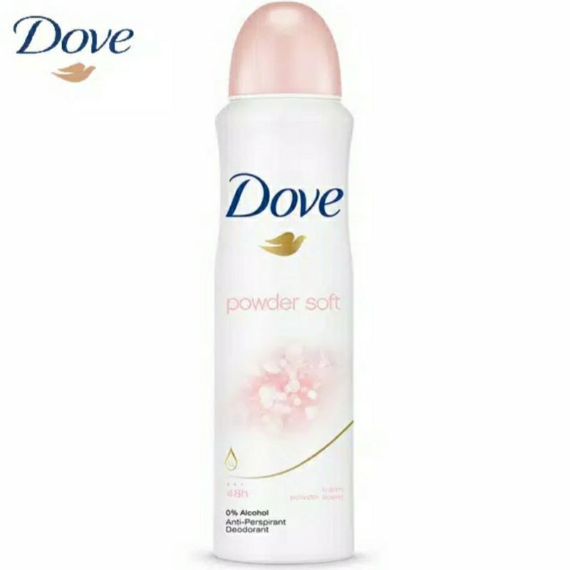 Jual dove powder soft deodorant spray 150ml Indonesia
