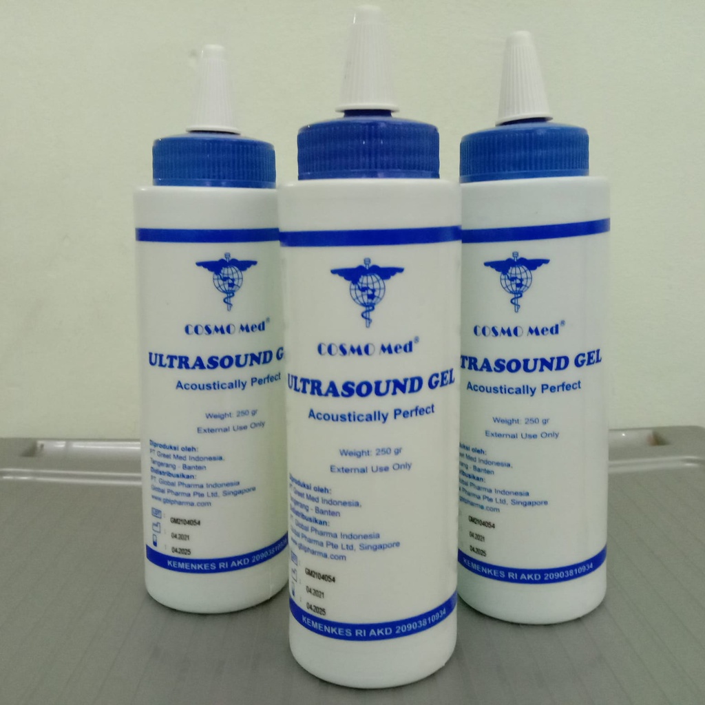 Jual ULTRASOUND GEL COSMO MED JELLY DOPLER USG 250 MG Shopee Indonesia