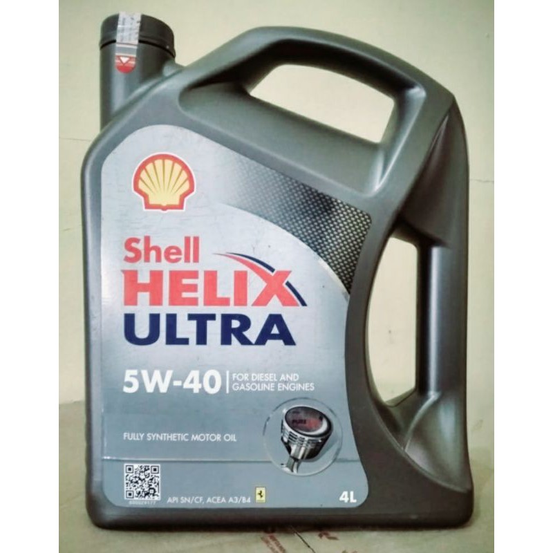 Jual Shell Helix Ultra 5W-40 Galon 4 Liter | Shopee Indonesia