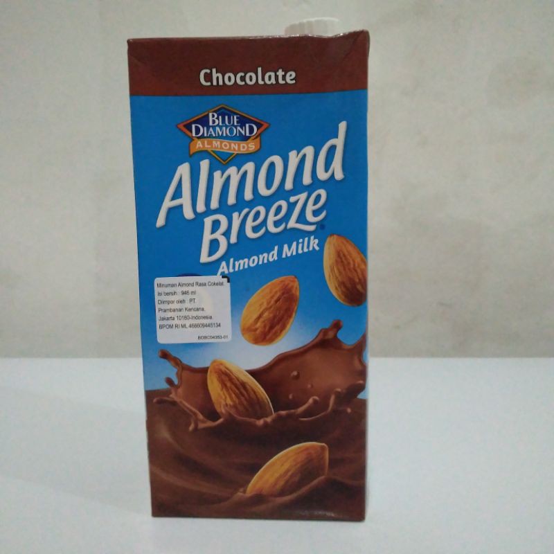 Jual Blue Diamond Almond Breeze 946Ml / Susu Almond - Coklat | Shopee Indonesia