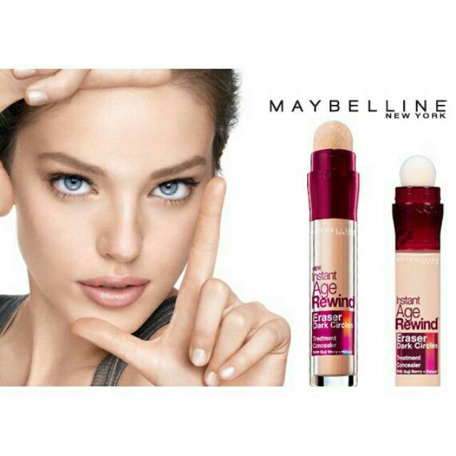Jual Maybelline Instant Age Rewind Eraser Dark Circles Concealer + Treatment (Untuk Menghapus Lingkaran Hitam Mata) | Shopee Indonesia