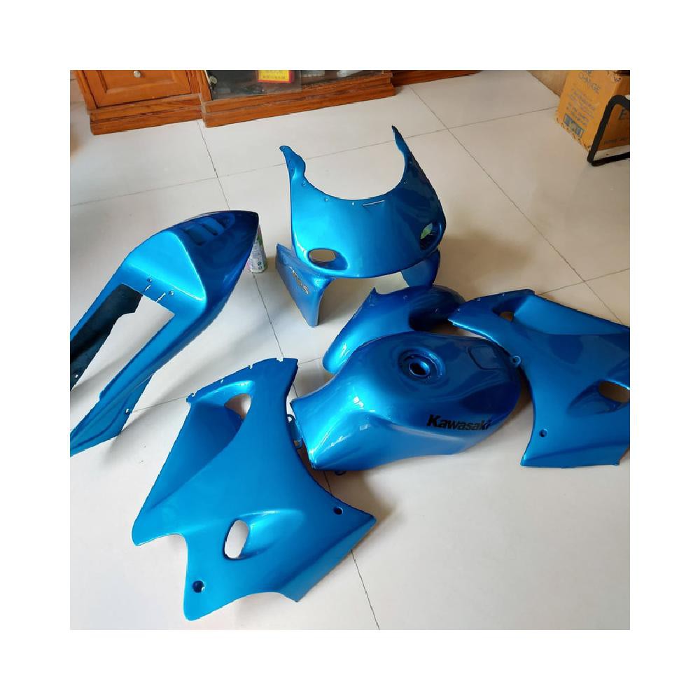 Jual Body Balap Fairing Ninja Rr Biru Zx Body Gp | Shopee Indonesia