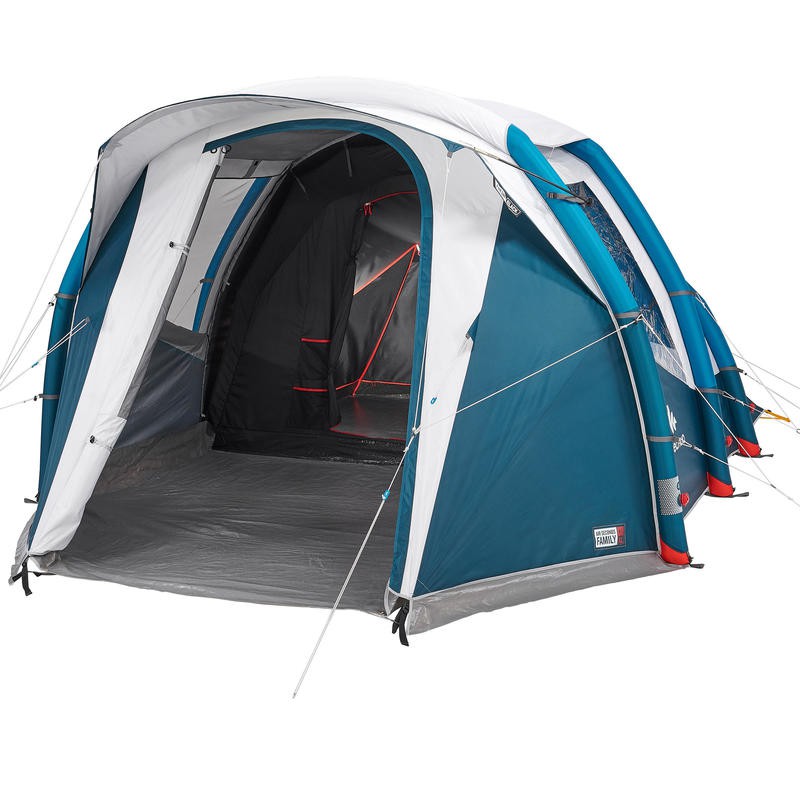 Jual Decathlon Quechua Tenda Camping Family Air Seconds 4.1 Fresh & Black 4 Person - 8513475 | Shopee Indonesia
