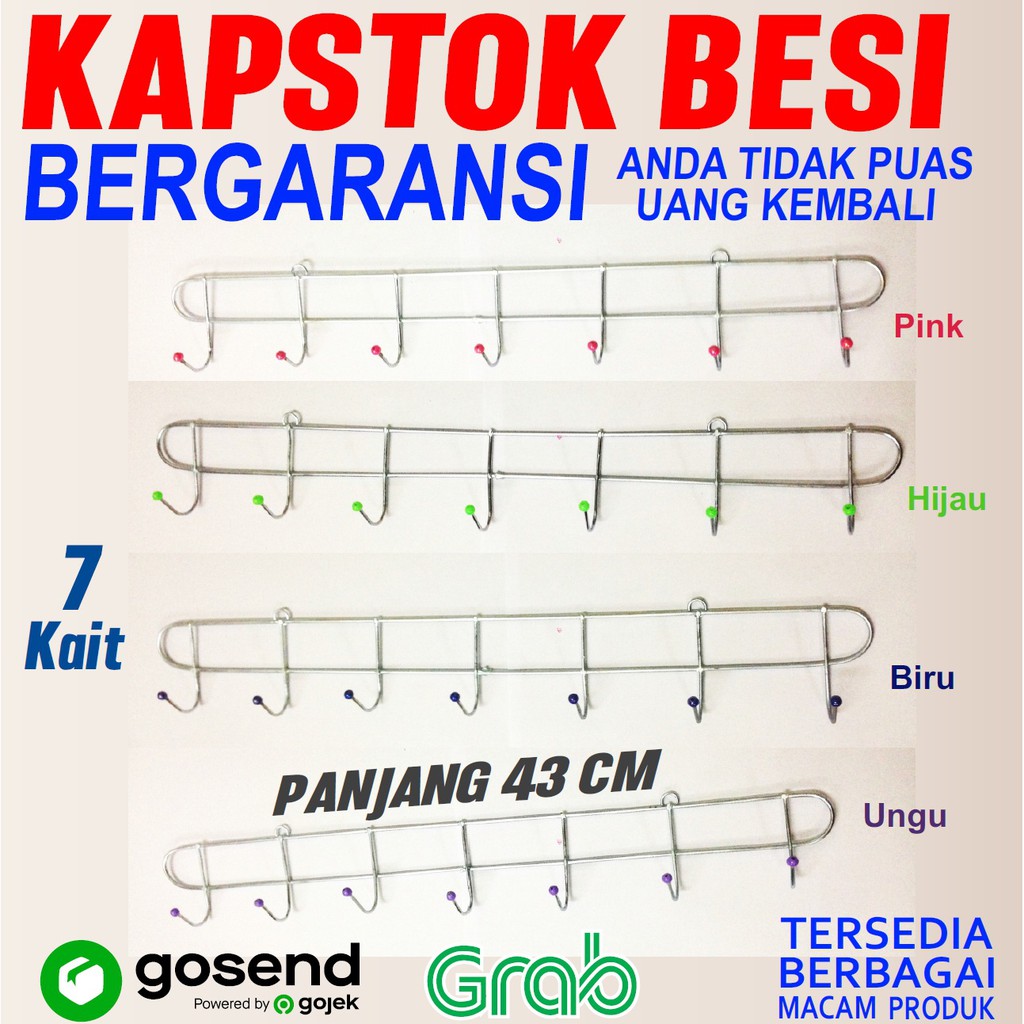 Jual Gantungan Baju Hanger Dinding Kapstok Shopee Indonesia