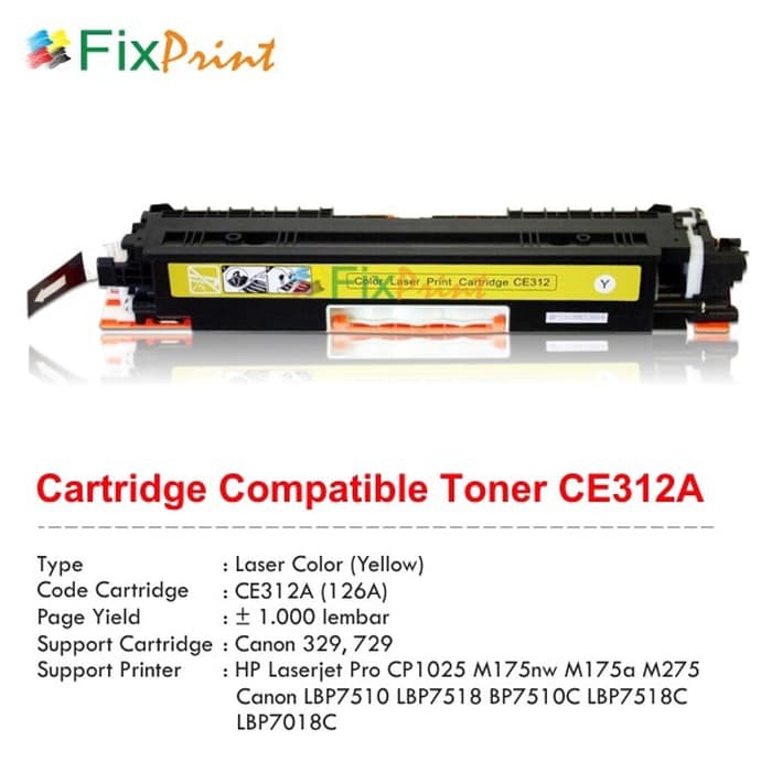 Jual Cartridge Toner Compatible 126A 130A Printer Laserjet Cp1025 M175Nw M175A M275 Pro 100 Mfp M177Fw | Shopee Indonesia