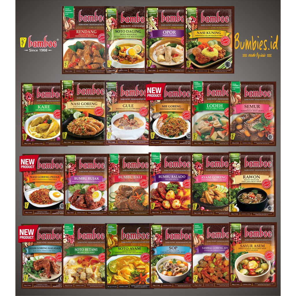 Bumbu Rendang Instan Sajiku Bumbu Rendang Padang 150