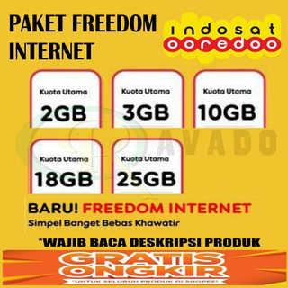 Dengan paket internet im3 dari indosat ooredoo ini kamu bakal sepenuhnya mendapatkan kuota utama yang berlaku di semua jaringan. Harga Paket Internet Im3 Terbaik Pulsa Voucher Juli 2021 Shopee Indonesia