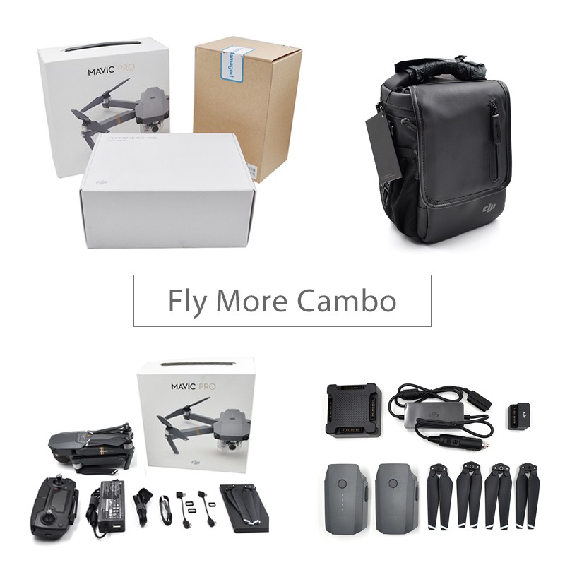 Jual Drone Dji Mavic Pro Fly More Combo Pack | Shopee Indonesia
