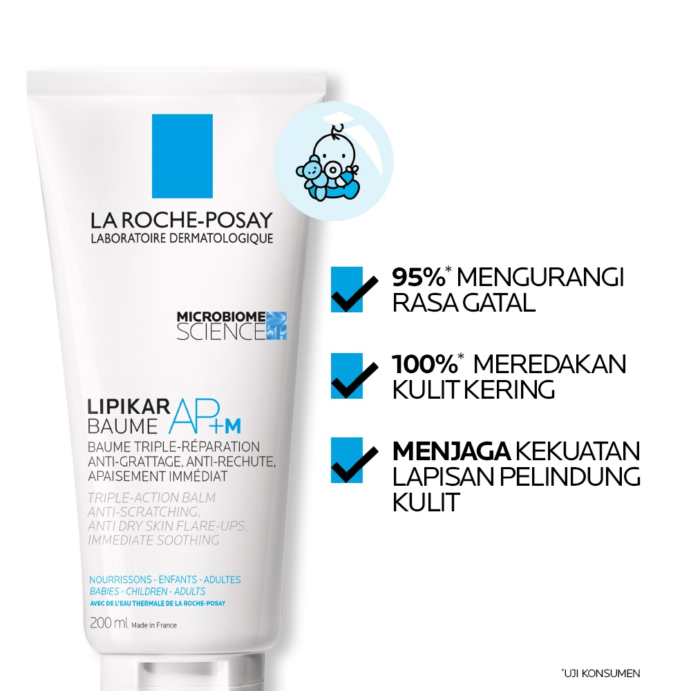 Jual La Roche Posay Lipikar Baume Ap+M Balm 200Ml- Face/ Body Moisturizer Kulit Alergi/ Sensitif/ Kering | Shopee Indonesia