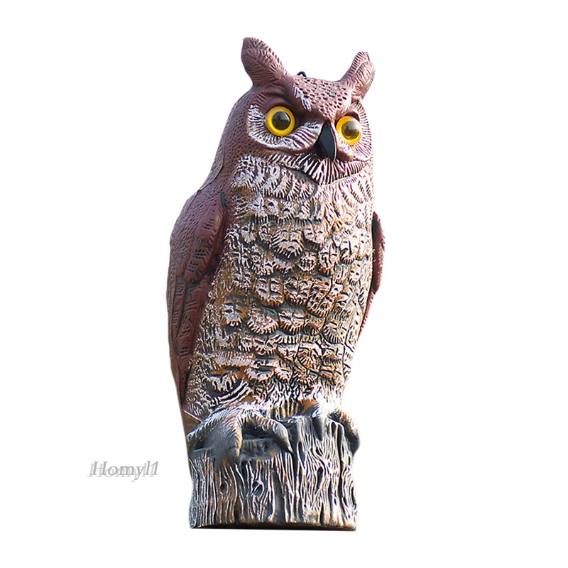 Jual [Homyl1]Abs Fake Owl Outdoor Pest Bird Squirrels Pest Repellent For Keep Birds Away | Shopee Indonesia
