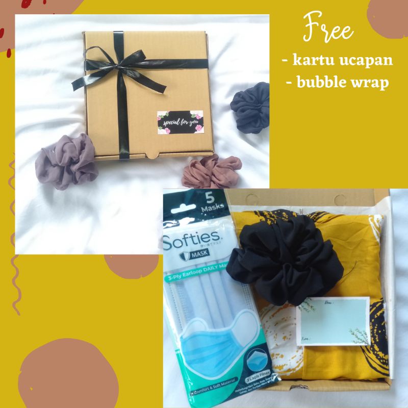 HAMPERS KADO HADIAH DASTER PIYAMA RAYON PREMIUM UNTUK IBU