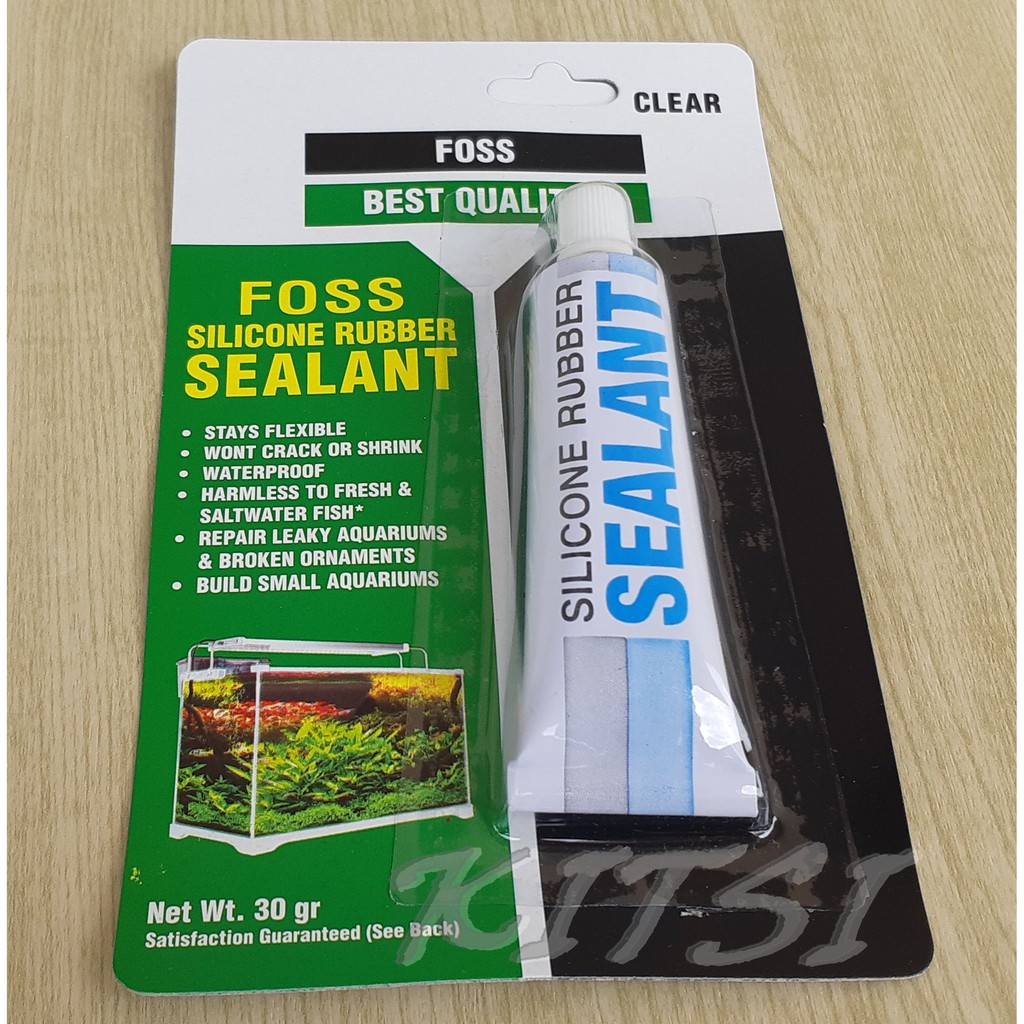 Jual LEM Kaca Sealent Silicone Seliccone 30gr RUBBER SEALANT Aquarium