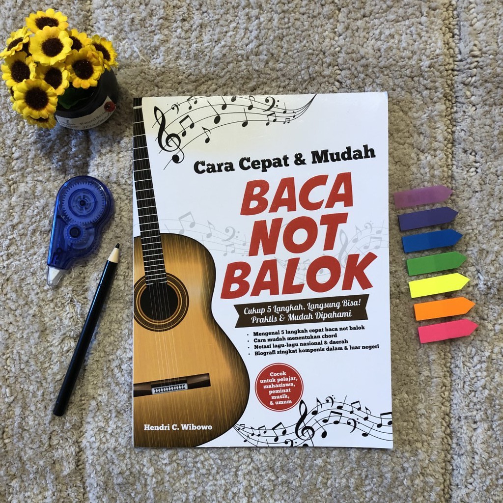 BUKU MUSIK / CARA CEPAT &amp; MUDAH BACA NOT BALOK / BUKU NOT BALOK | Shopee  Indonesia