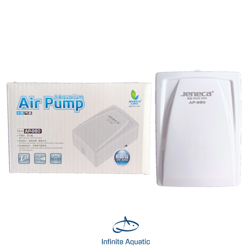 Jual Pompa Udara/ Pompa Aerator/ Air Pump Jeneca AP980 (2 Lubang